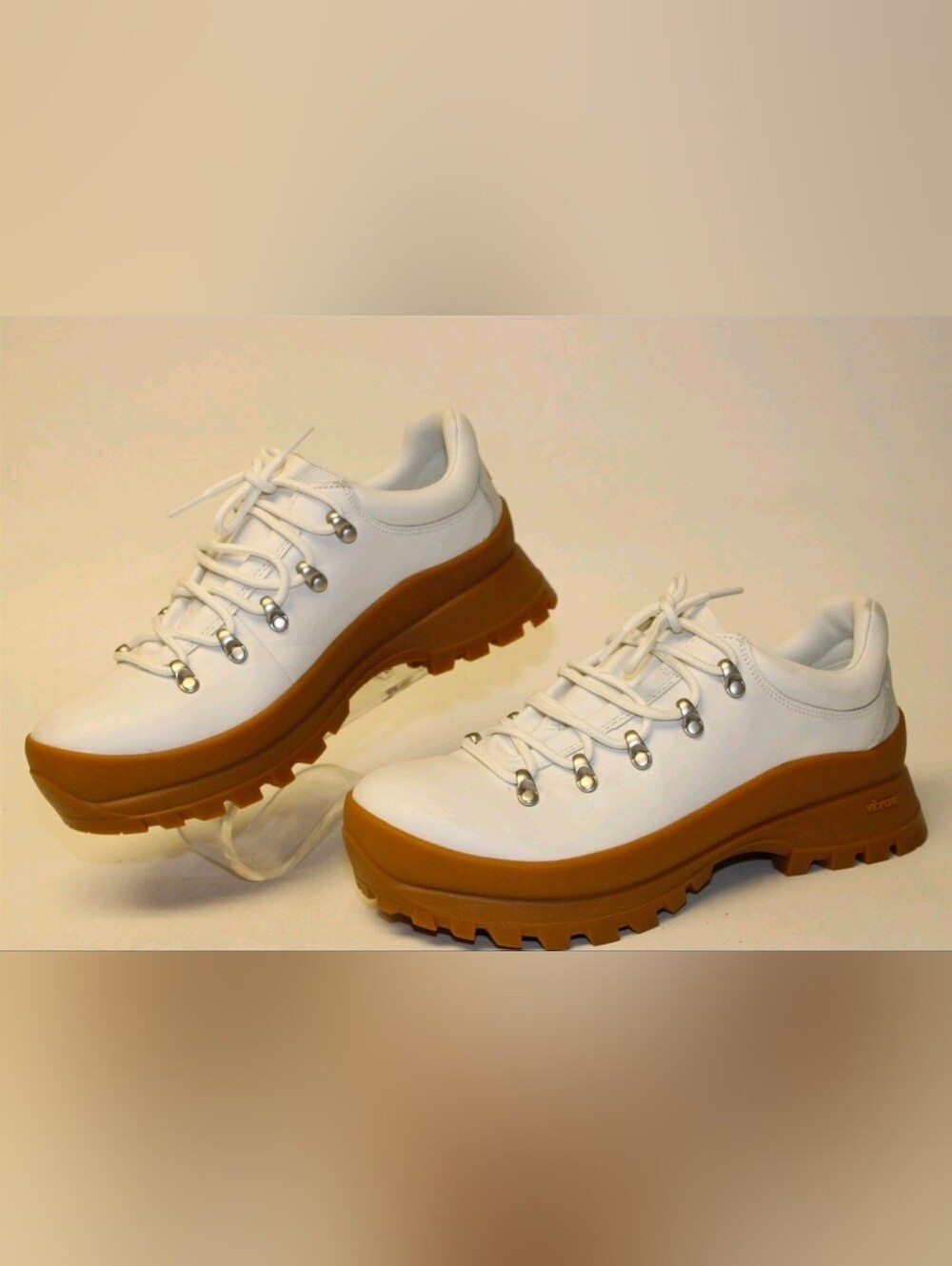 Merrell NEW Bristol Womens 10 41 White Leather WP Hiking Shoes - Picture 3 of 14